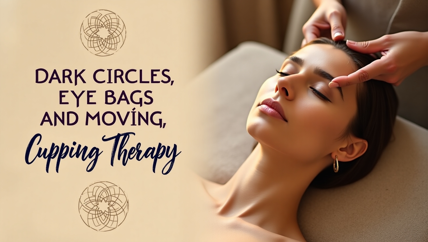 Dark Circles, Eye Bags and Moving Cupping therapy