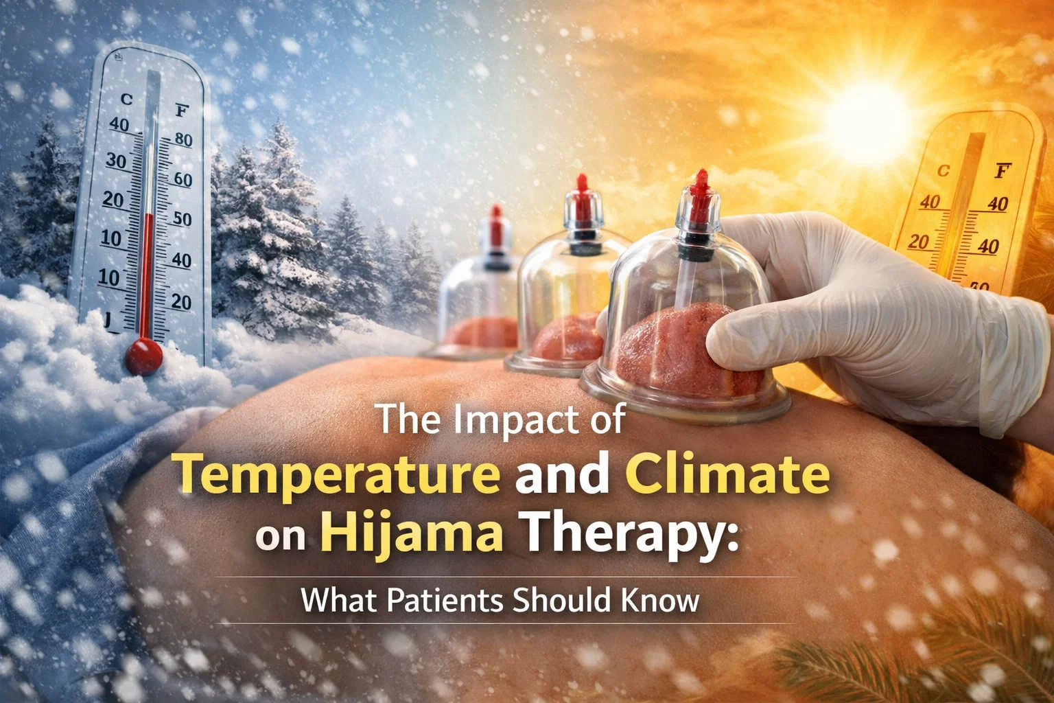 The Impact of Temperature and Climate on Hijama Therapy: What Patients Should Know
