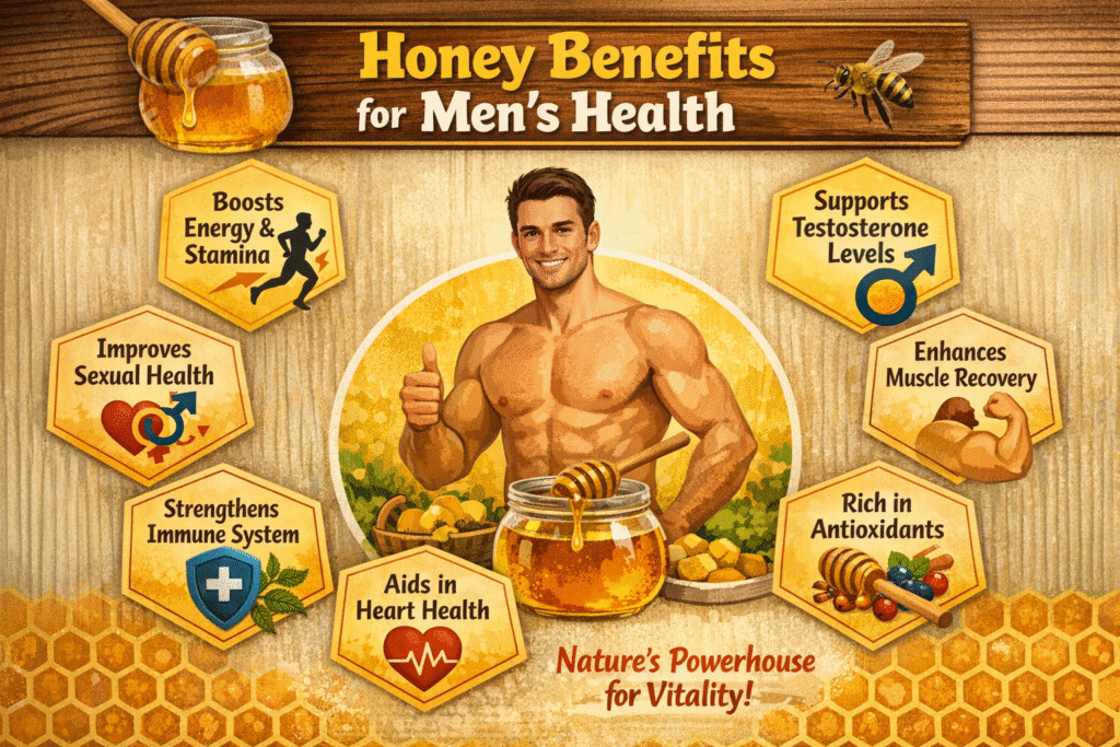 Benefits of Honey for Men’s Health