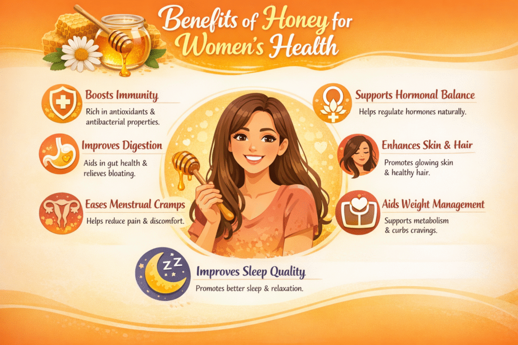 Benefits of Honey for Women’s Health