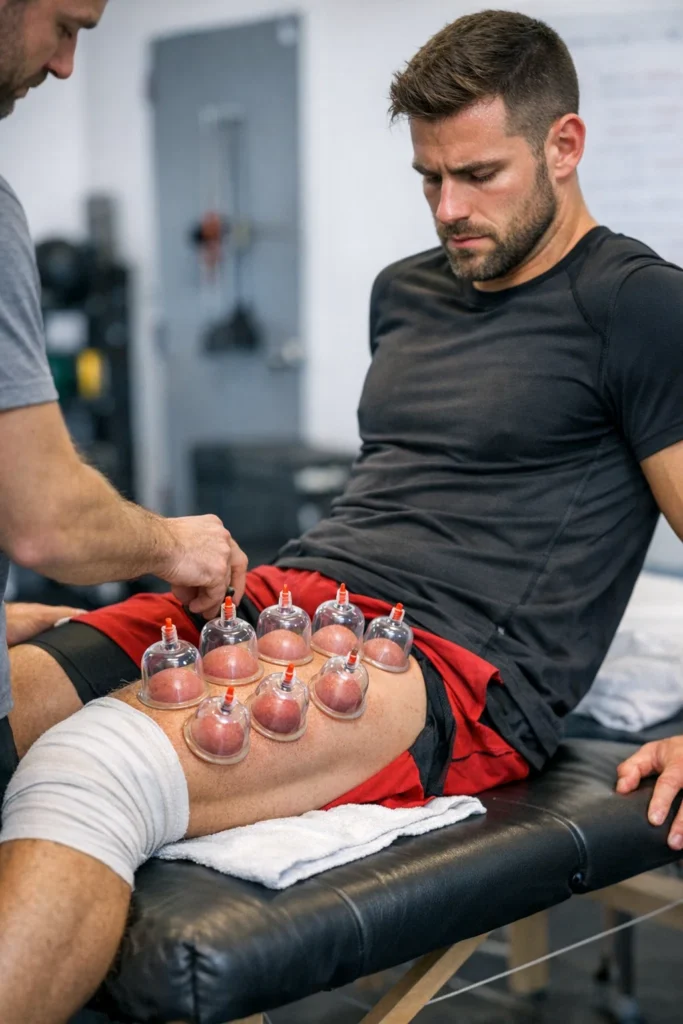 Dry Cupping Therapy for Athletes - Sports Recovery & Muscle Performance Treatment