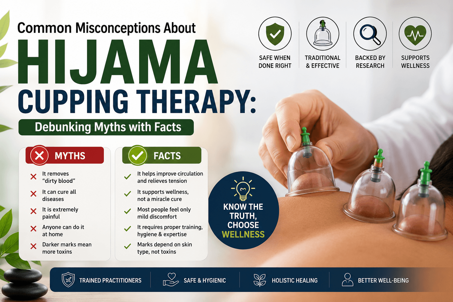 Common Misconceptions About Hijama Cupping Therapy Debunking Myths with Facts