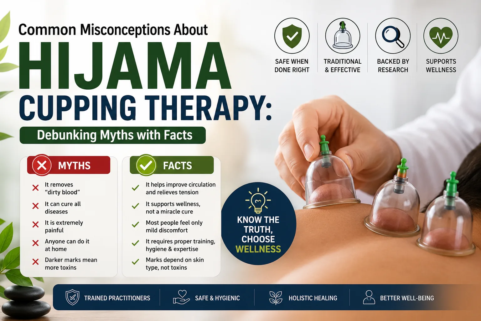 Common Misconceptions About Hijama Cupping Therapy Debunking Myths with Facts